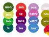 Упражнения на указательные прилагательные Указательные прилагательные французский язык